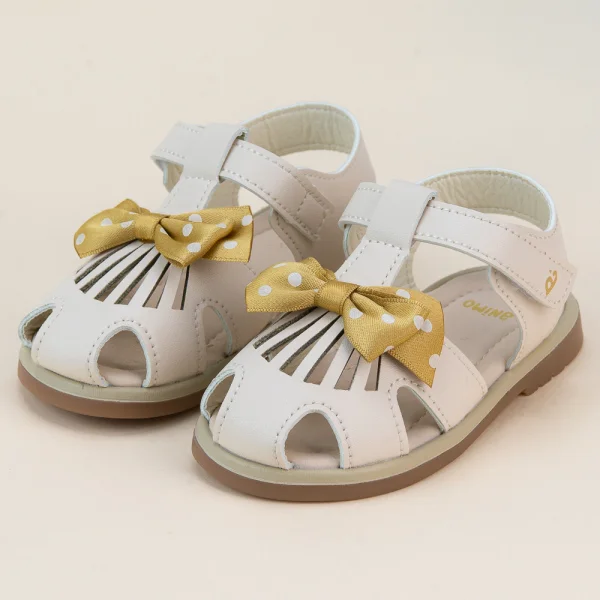 Sandal bé gái Animo A2206_JK015 (19-21-23-25,Kem)