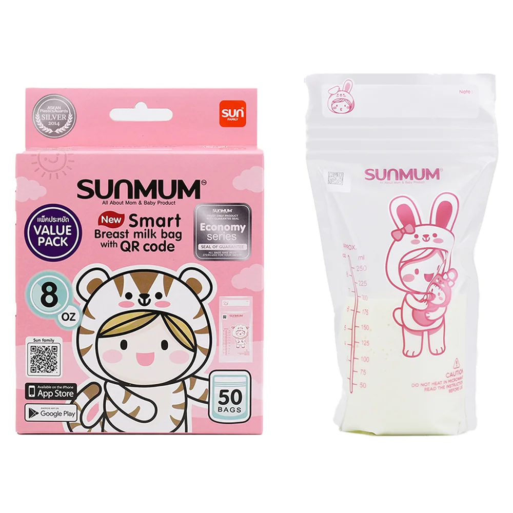 Túi trữ sữa Sunmum 250ml (50 túi/hộp)