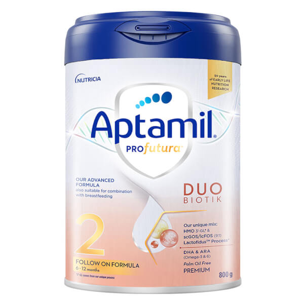 Sữa Aptamil Profutura Duobiotik 2 800g (6-12 tháng)