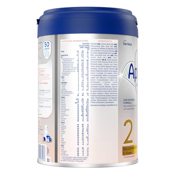 Sữa Aptamil Profutura Duobiotik 2 800g (6-12 tháng)