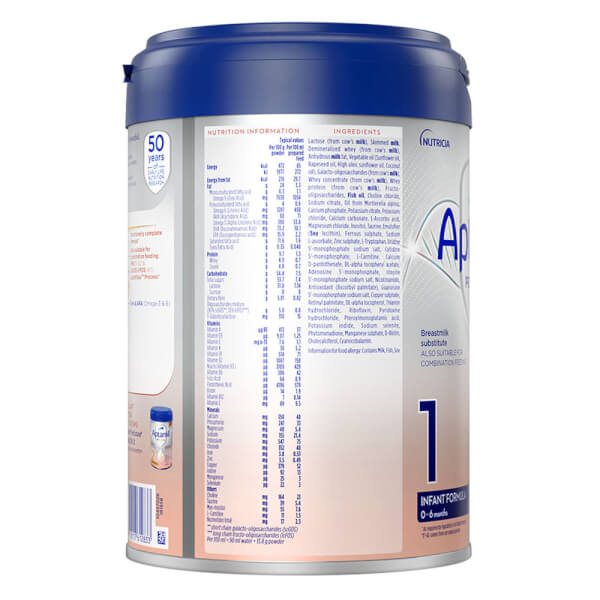 Sữa Aptamil Profutura Duobiotik 1 800g (0-6 tháng)