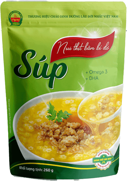 Súp nui thịt bằm bí đỏ Cây Thị 260g