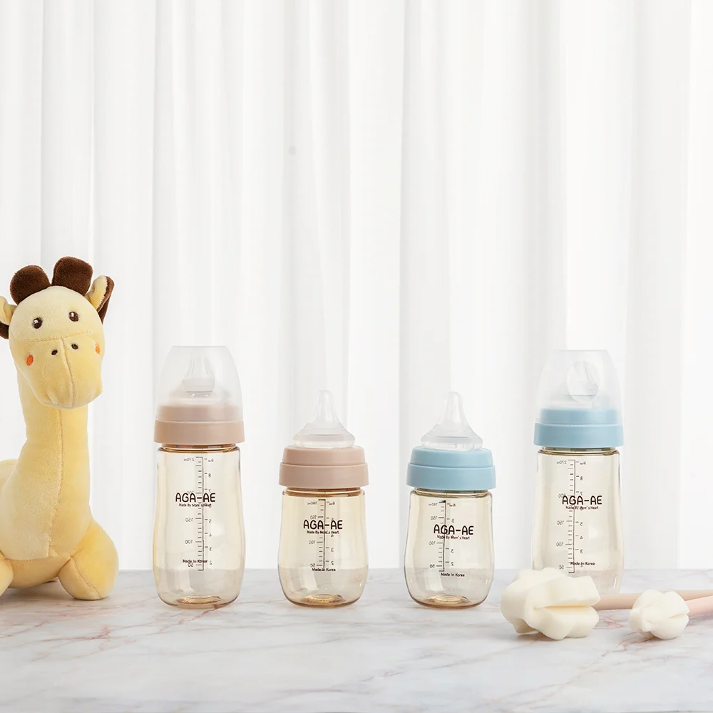 Bình sữa PPSU Aga-ae 180ml (Beige)