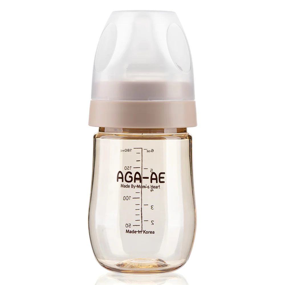 Bình sữa PPSU Aga-ae 180ml (Beige)