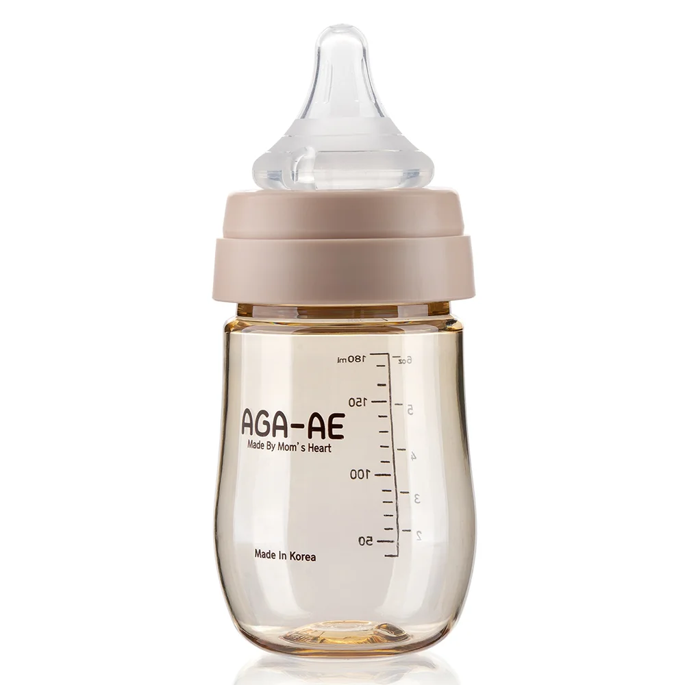 Bình sữa PPSU Aga-ae 180ml (Beige)