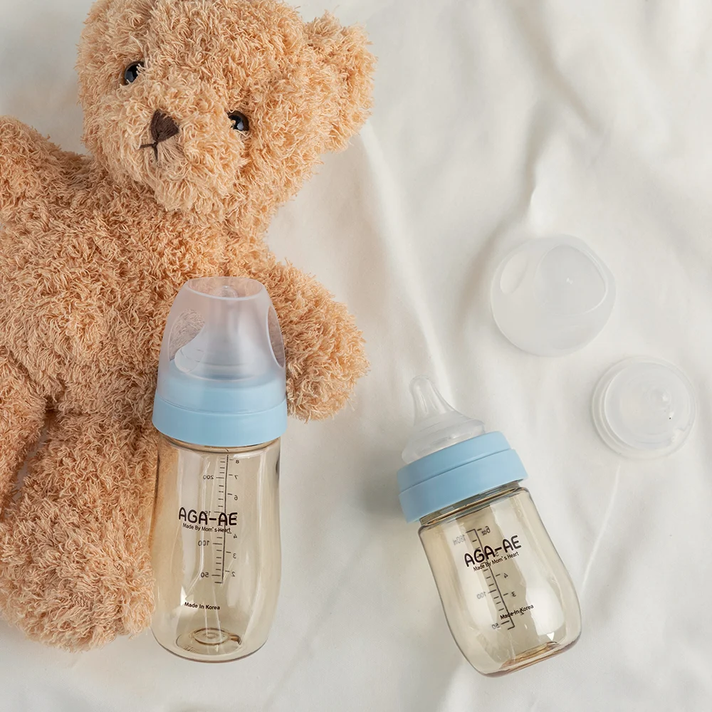 Bình sữa PPSU Aga-ae 180ml (xanh)
