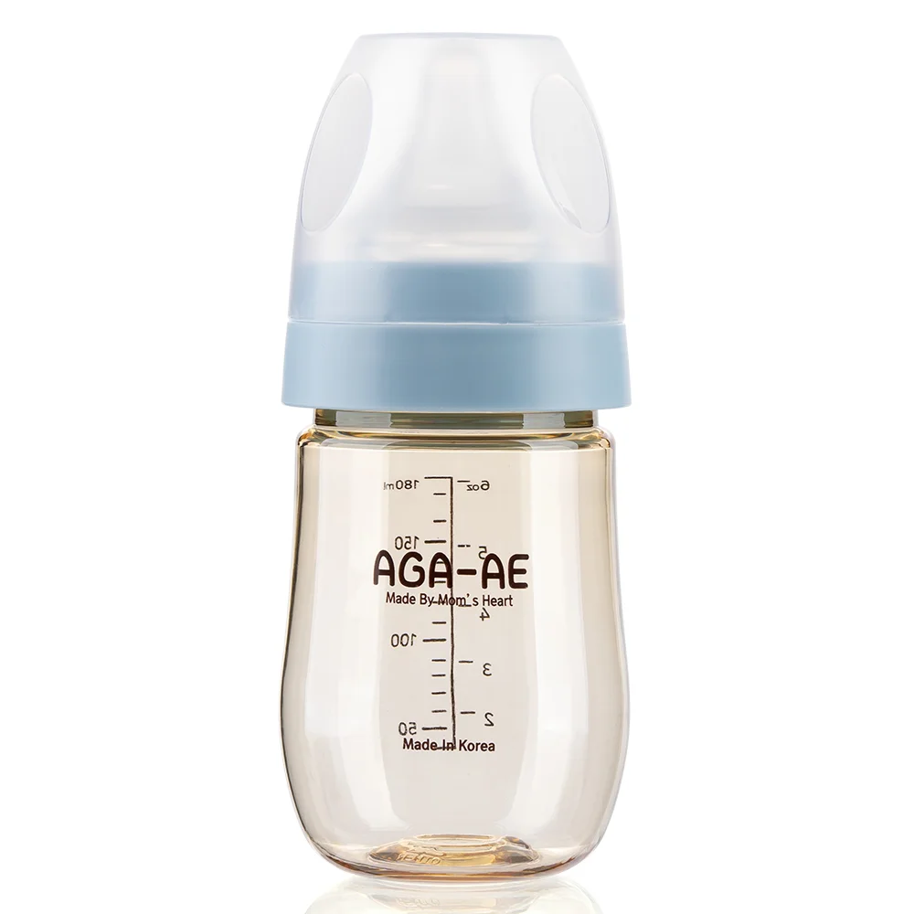 Bình sữa PPSU Aga-ae 180ml (xanh)