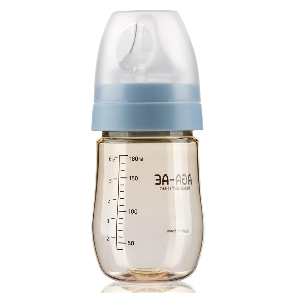 Bình sữa PPSU Aga-ae 180ml (xanh)