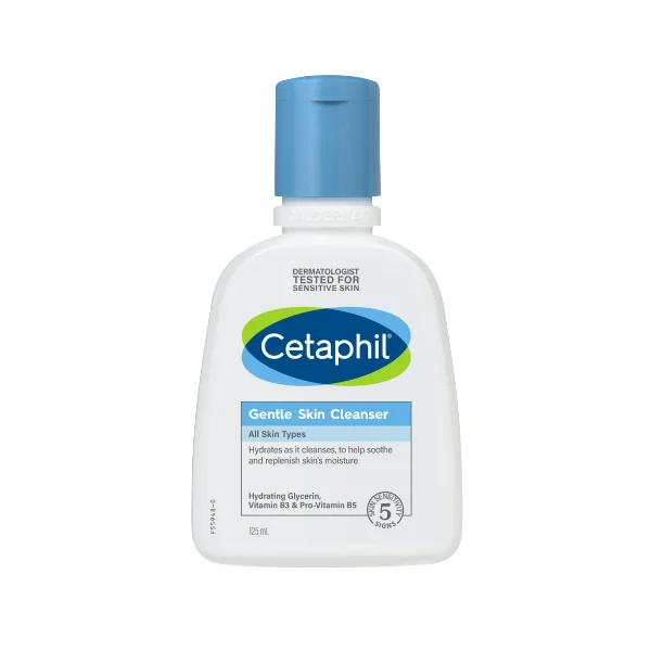 Sữa rửa mặt dịu nhẹ Cetaphil gentle skin cleanser 125ml (HSD dưới 1 năm)