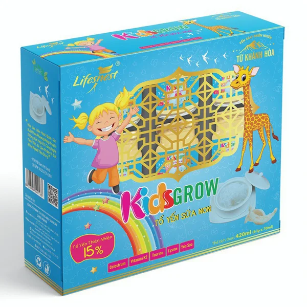 Yến Sào Sữa Non KIDS GROW LifesNest