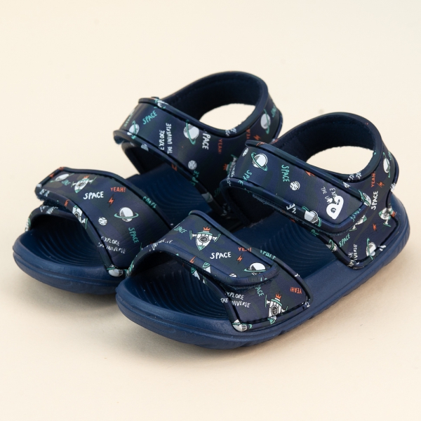 Sandal bé trai Animo A2208_JK003 (19-21-23-25, Xanh)