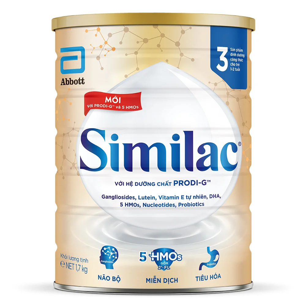 Sữa Similac 1+ 1,6kg (1-2 tuổi) (Giao bao bì ngẫu nhiên)