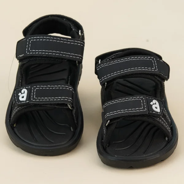 Sandal bé trai cao cấp Animo A2208_JK002 (19-21-23-25,Đen)