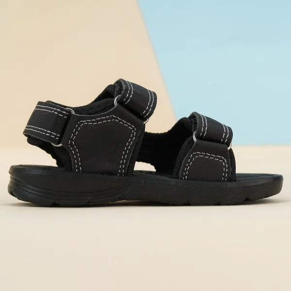 Sandal bé trai cao cấp Animo A2208_JK002 (19-21-23-25,Đen)