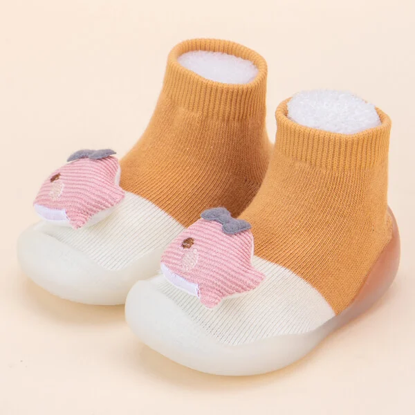 Giày bún tập đi Animo A2206_JK012 (13 - 15 - 17, Cam)