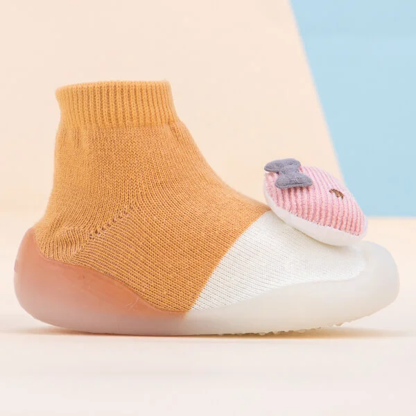 Giày bún tập đi Animo A2206_JK012 (13 - 15 - 17, Cam)