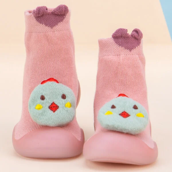 Giày bún tập đi Animo A2206_JK011 (13 - 15 -17, Hồng)