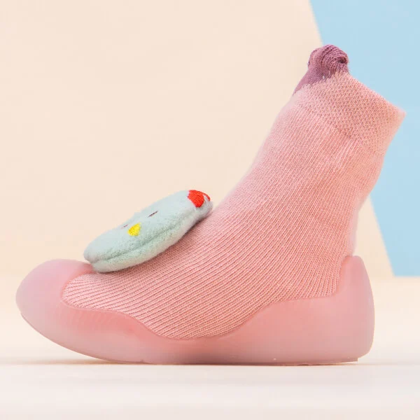 Giày bún tập đi Animo A2206_JK011 (13 - 15 -17, Hồng)