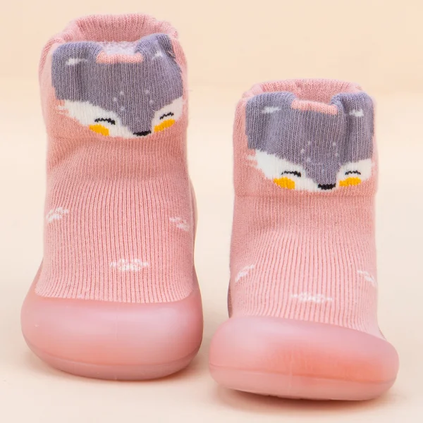 Giày bún tập đi Animo A2206_JK009 (13 - 15 - 17, Hồng)