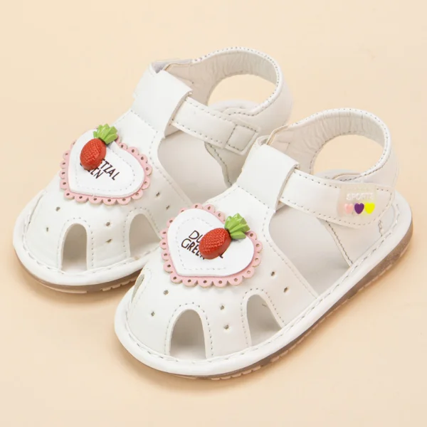 Sandal bé gái phát sáng Animo A2206_JK016 (19-21-23-25,Trắng)