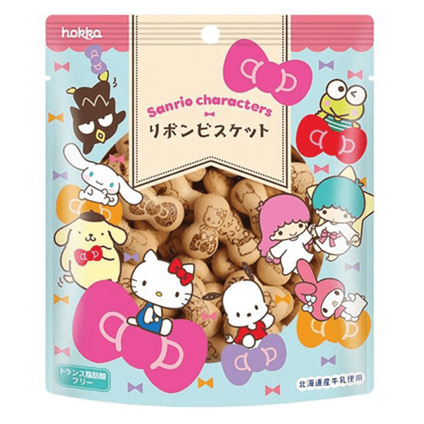 Bánh qui nơ Sanrio vị trà sữa đào 42G