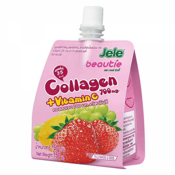 Nước ép trái cây thạch Collagen JELE (150g)