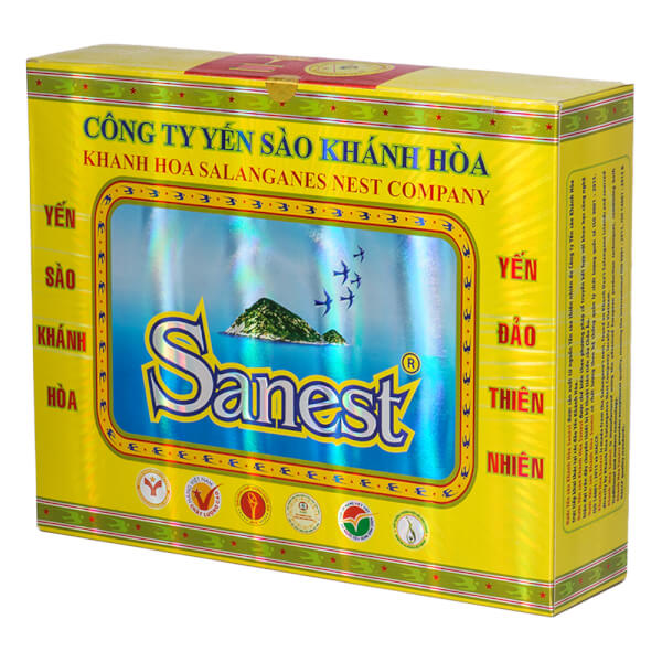 Nước yến sào Sanest hộp (6 lọ x 70 ml)