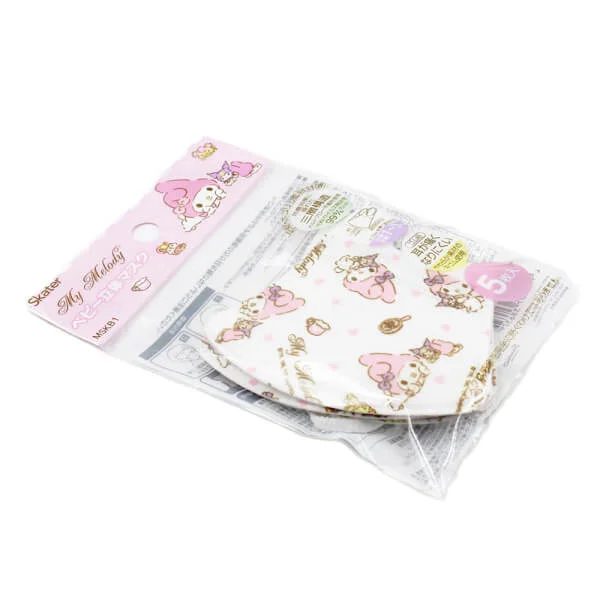 Set 5 khẩu trang Skater cho bé hình thỏ