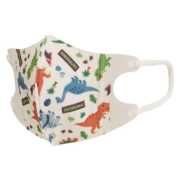 Set 5 khẩu trang Skater cho bé hình Khủng long