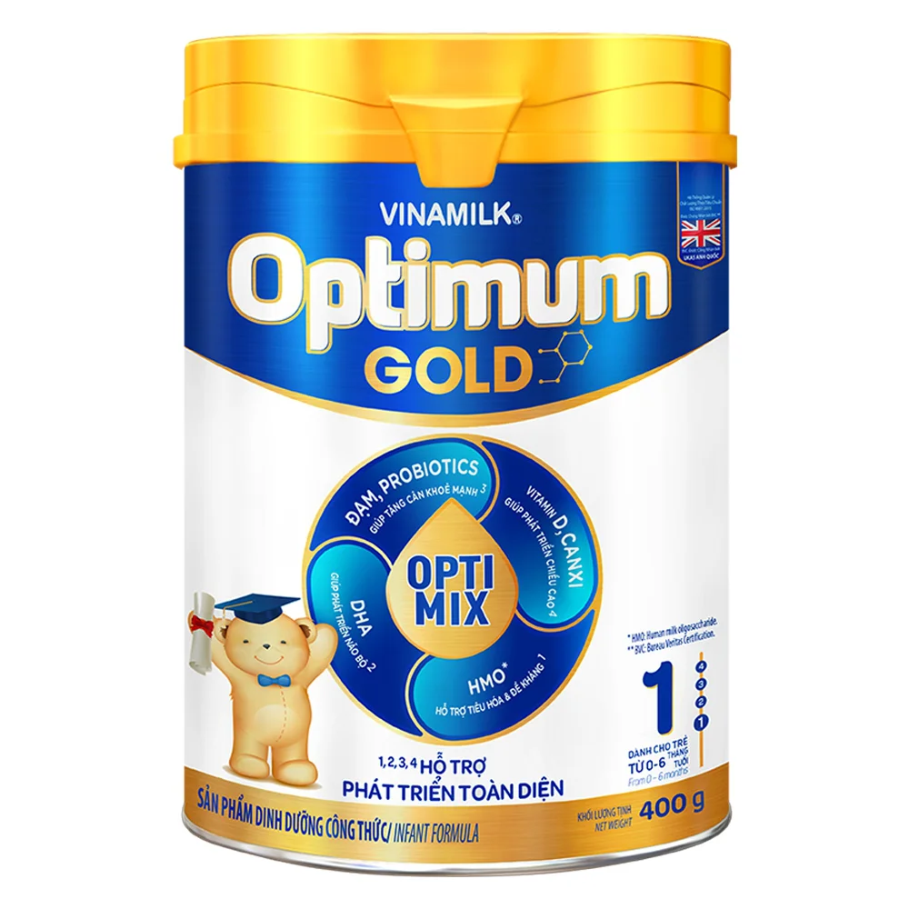 Vinamilk Optimum Gold 1, 400g (0 - 6 tháng)