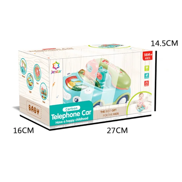 Đồ chơi xe ô tô kèm điện thoại có nhạc EPT726648