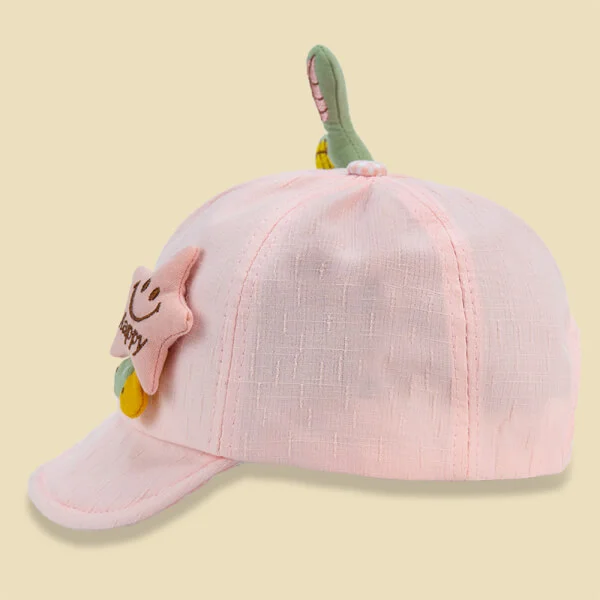 Nón lưỡi trai bé gái Animo A2205_MN014 (48cm, Hồng)