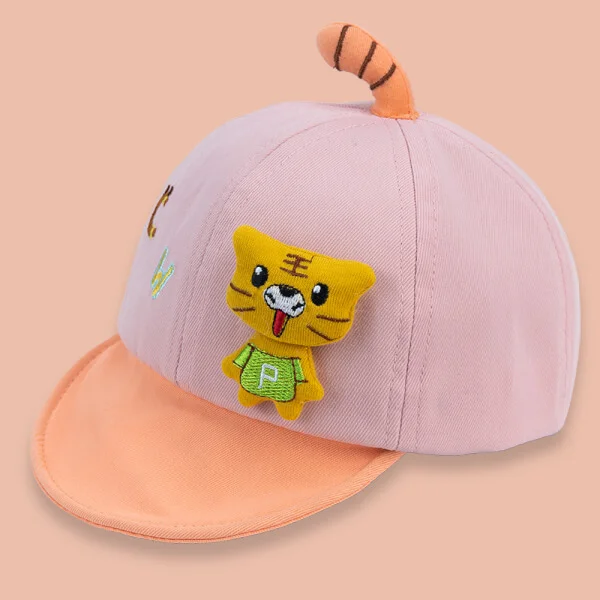 Nón lưỡi trai bé gái Animo A2205_MN012 (50cm, Hồng)