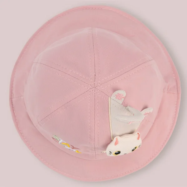 Nón vành tròn bé gái Animo A2205_MN009 (52cm, Hồng)