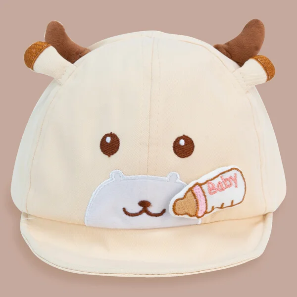 Nón lưỡi trai bé trai Animo A2205_MN013 (48cm, Kem)
