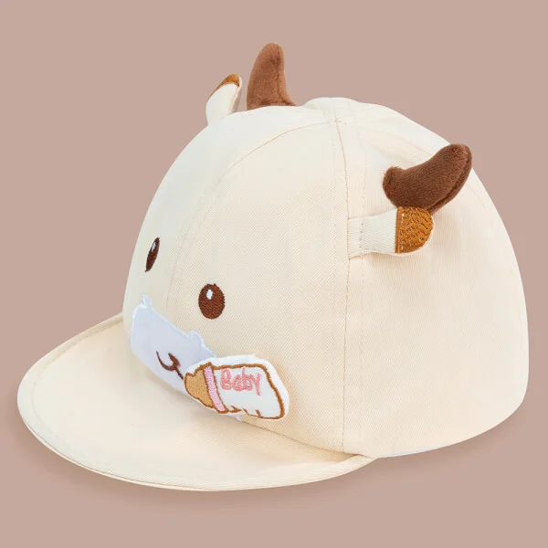 Nón lưỡi trai bé trai Animo A2205_MN013 (48cm, Kem)