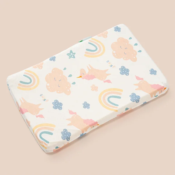 Gối cao su thiên nhiên Baby Lucky màu hồng (Dorufoam)