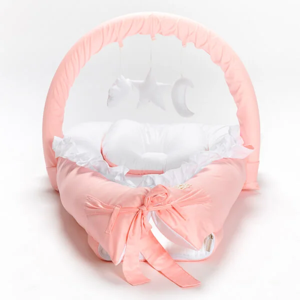 Bộ nôi vải di động KH 55X90 (có bèo)