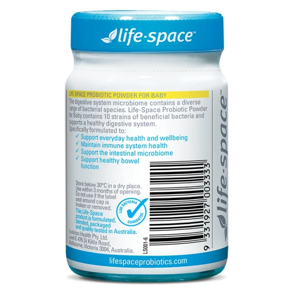 Life Space Probiotic Powder for Baby (0 tháng - 3 tuổi) 60g