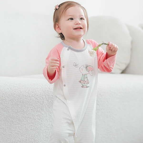 Body tính năng dài Chống muỗi Animo VĐ722028 (0-12M,Hồng)