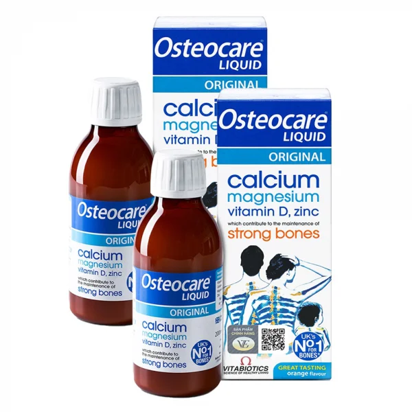 Combo 2 Thực phẩm bảo vệ sức khỏe OSTEOCARE Liquid