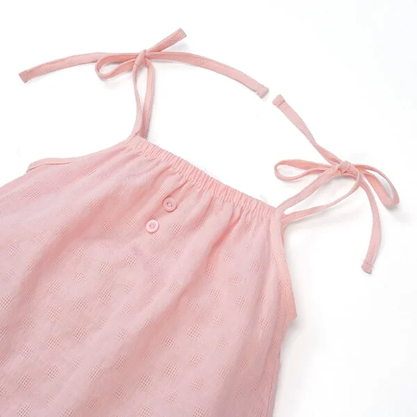 Bodysuit bé gái tam giác Animo TX522018 (0-12M,Hồng)