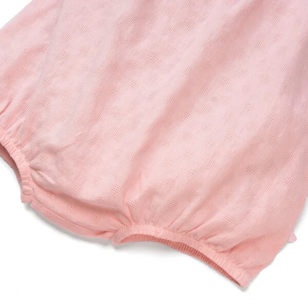 Bodysuit bé gái tam giác Animo TX522018 (0-12M,Hồng)