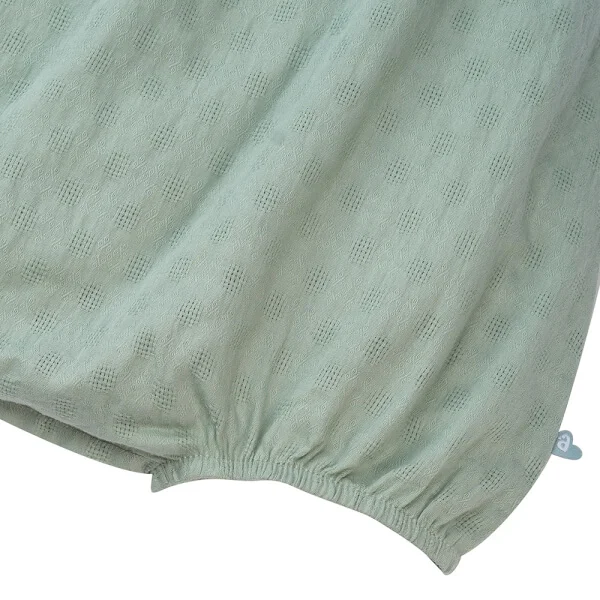 Bodysuit bé gái tam giác Animo TX522017 (0-12M,Xanh)