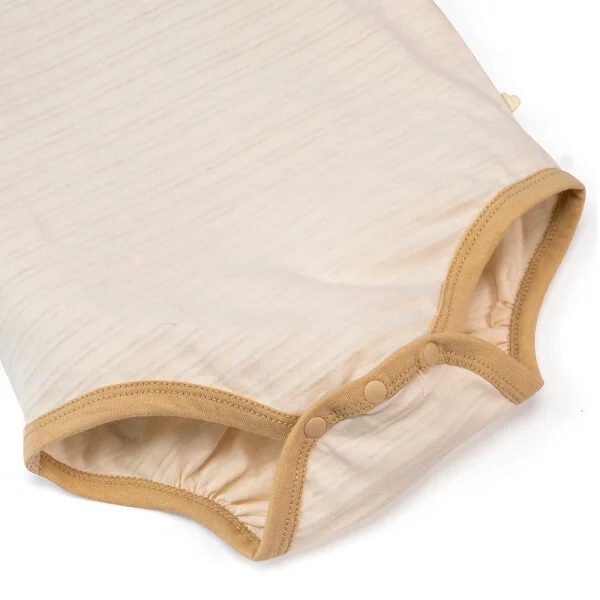 Set 2 bodysuit tam giác Ht thú cưng Animo M522001 -16 (0-12M,Nâu nhạt)