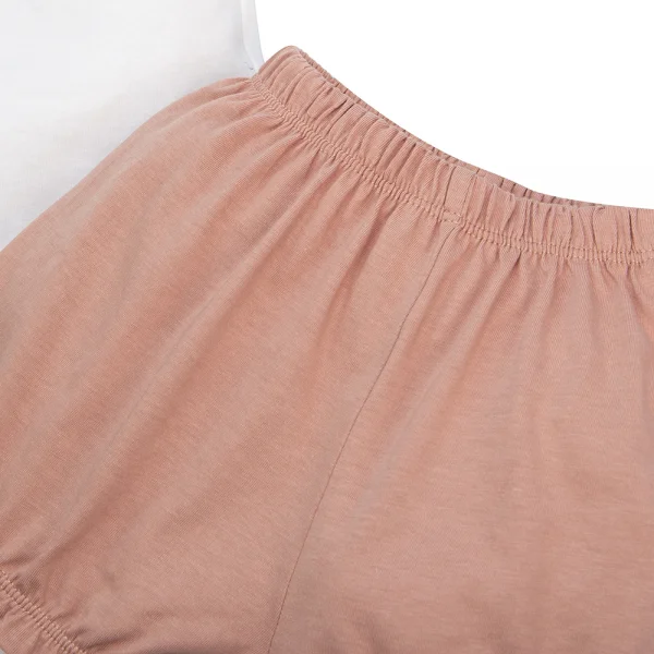 Bộ bé gái quần lửng Hoa và bé Animo BH922030 (6M-6Y,Trắng)