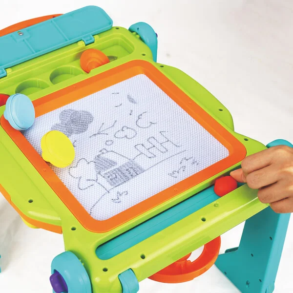 Xe tập đi kèm bàn chơi đa năng 2107