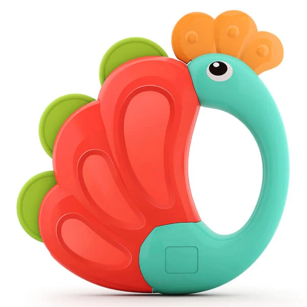 Xúc xắc hình con công  dễ thương E318B-1