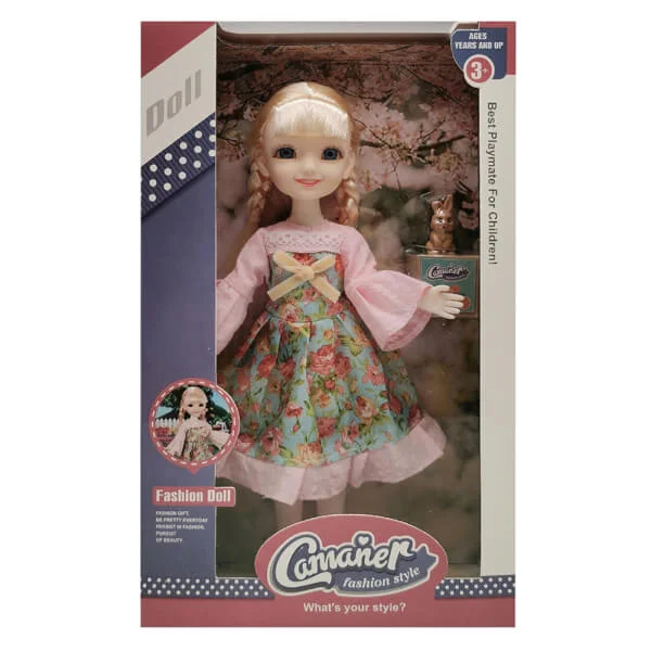 Hộp búp bê công chúa váy hoa JS051337