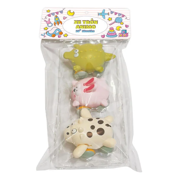 Túi 3 xe trớn động vật ngộ nghĩnh Animo JS054504G